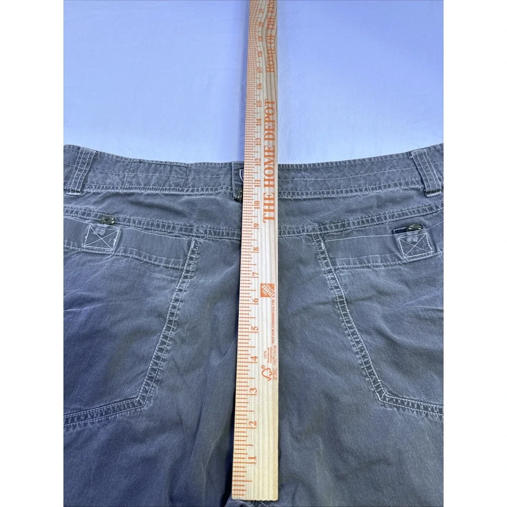 Kuhl  SHORTS MENS 36  BRN GRAY Vintage Patina Dye Hiking, Climbing, Rock